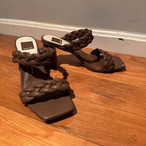 Dolce Vita Women's Tan Braided Heels